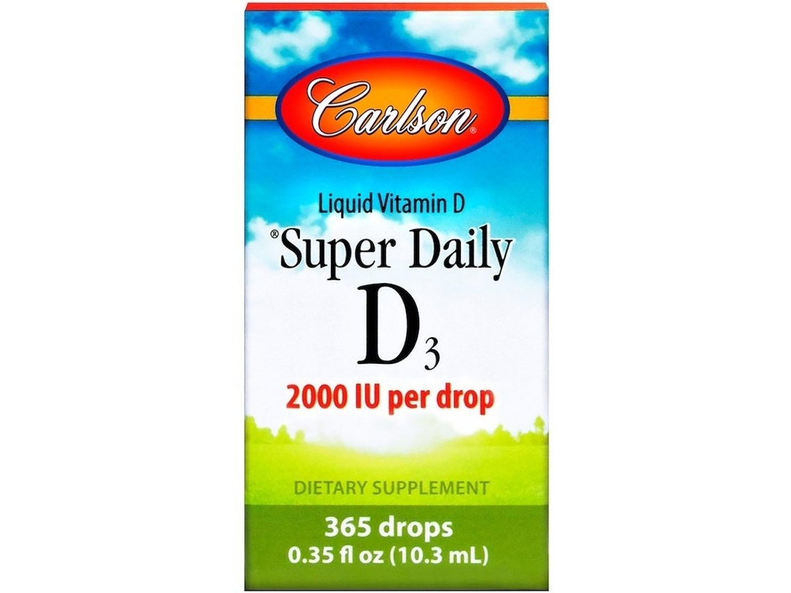 CARLSON LABS Super Daily D3 2000 Iu 10 Ml