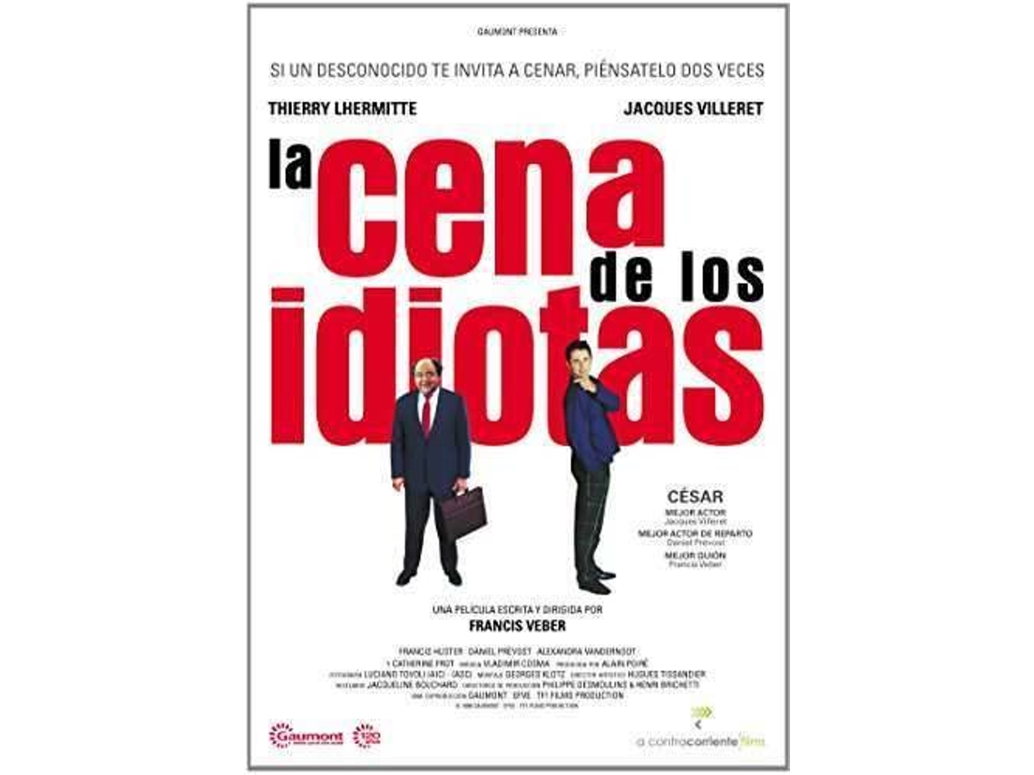 DVD La Cena De Los Idiotas (Edição em Espanhol)