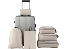 Sacos De Compressão Para Viagem Sacos De Compressão Para Economizar Espaço, Organizar E Guardar Gokoco
