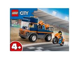 Lego® 60491 City Caminhão De Transporte De Motos – Caminhão Plataforma Com Motos