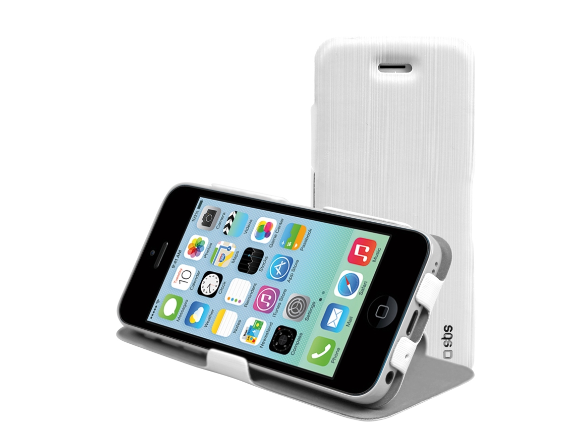 Capa Bookstand iPhone 5C SBS Branco
