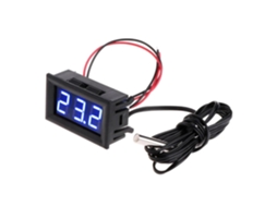 Termômetro para Eau Numérique Lcd com Sensor de Temperatura e Sonda 1m para Piscina de Aquário SFUSHOS (azul)