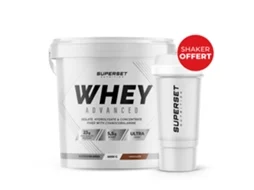 100 Whey Protein Advanced Chocolate Agitador Grátis Superset Nutrition (4kg)