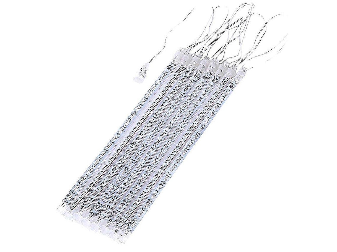 Luzes De Festa Led Chuveiro Chuva Árvore De Natal Jardim Exterior Roxo Q PENGDSJE