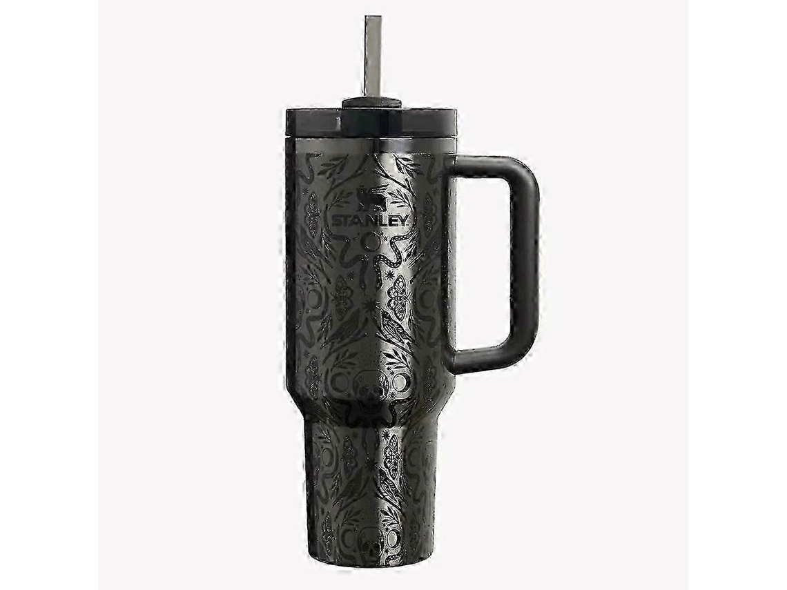 Caneca Isolada De 1,2 L Com Padrão Damasco De Halloween