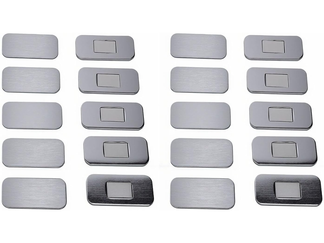Fecho Magnético Para Porta De Armário, Pacote Com 10 Unidades,