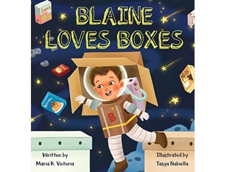 Livro Blaine Loves Boxes de Maria K Victoria (Inglês)