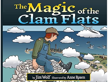 Livro The Magic of the Clam Flats de Jim Wolf (Inglês)