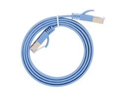 Cabo Ethernet Cat7 LAXISCREED 1m Azul Claro