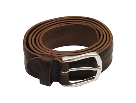 Cinto De Homem Uniform Brown Pele Castanho (110 Cm)