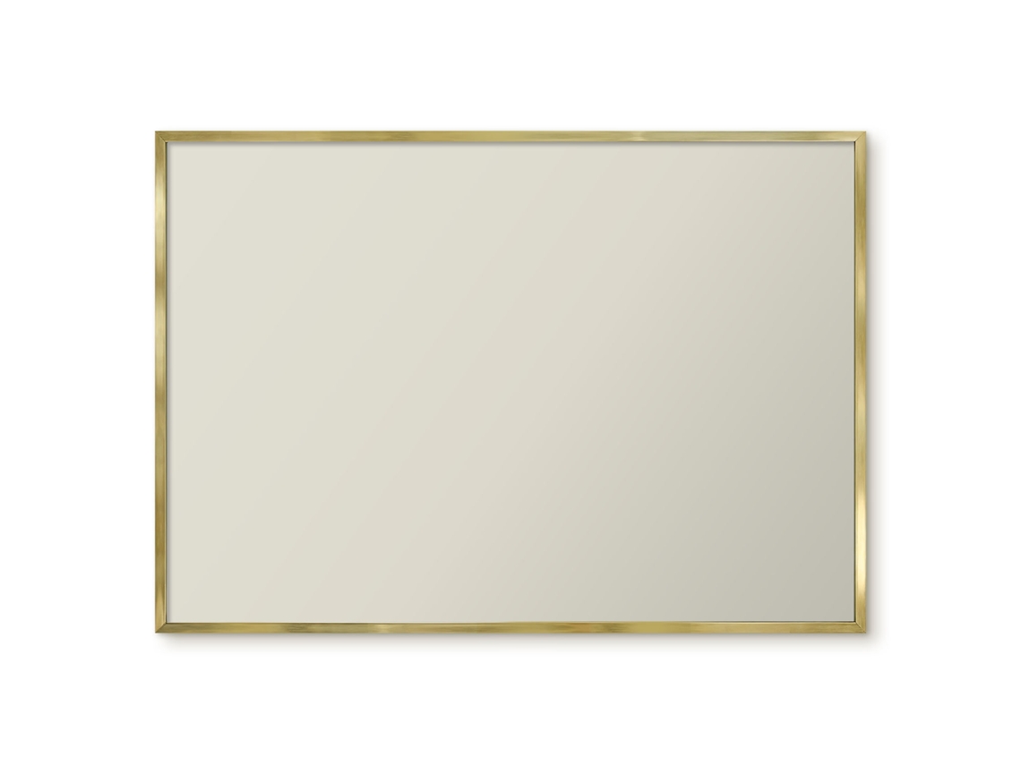 Magnetic Board Beige Pink For The Living Room Espelharte (100x70 Cm)