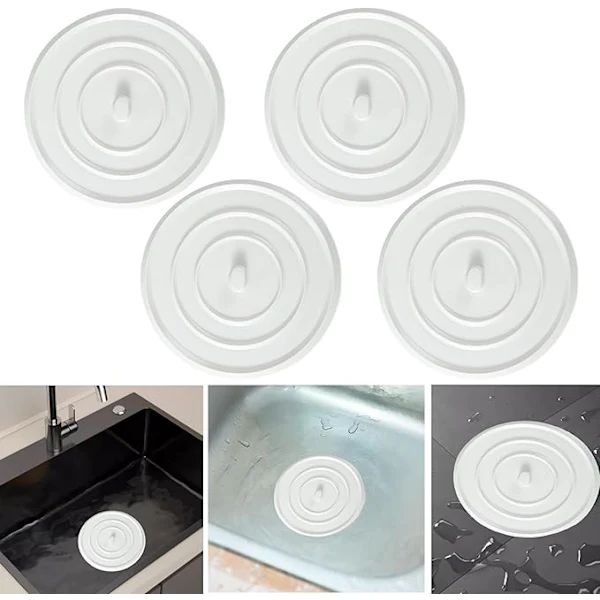 Tampa De Silicone Universal Para Pia, Protetor De Ralo Para Banheira, Filtro Protetor De Piso, Lavanderia, Cozinha E Banheiro.