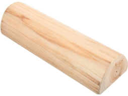 Almofada Ergonômica para Apoio Cervical e Lombar. Leve Fácil de Transportar. Bege Sauna, Ideal CHABERLU