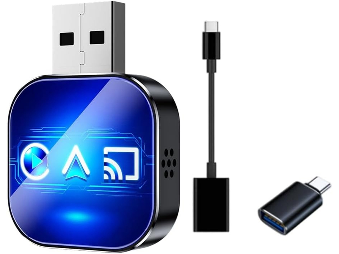 Adaptador Carplay Sem Mirror Link, Dongle Android Auto, Usb Plug And Play