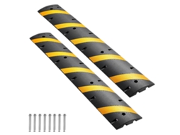 Proteção Para Cabos No Chão 1830 Mm 2 Canais Carga De 9979 Kg 2 Peças Vevor