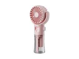 Ventilador De Mão F4 Com Umidificador, Pescoço Dobrável, Mini Mão, Branco
