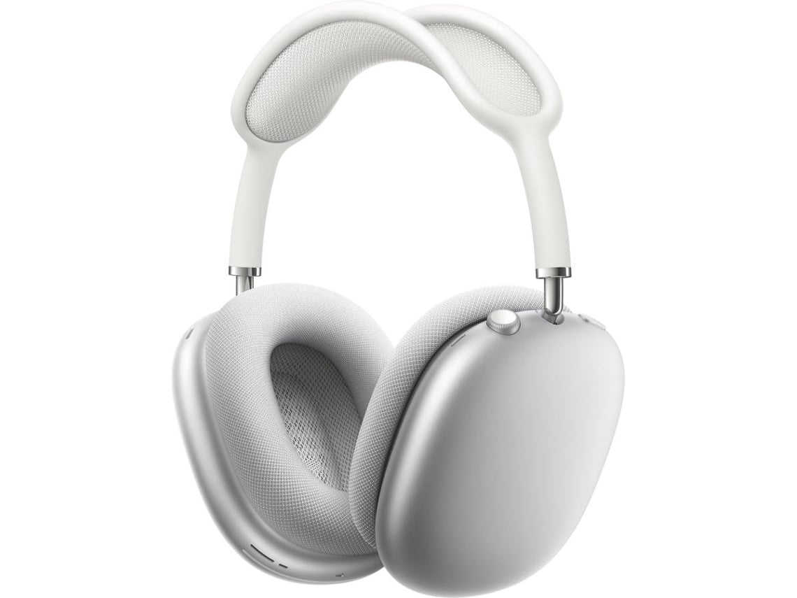 Auscultadores Bluetooth APPLE AirPods Max (Over Ear - Microfone - Noise Cancelling - Prateado)