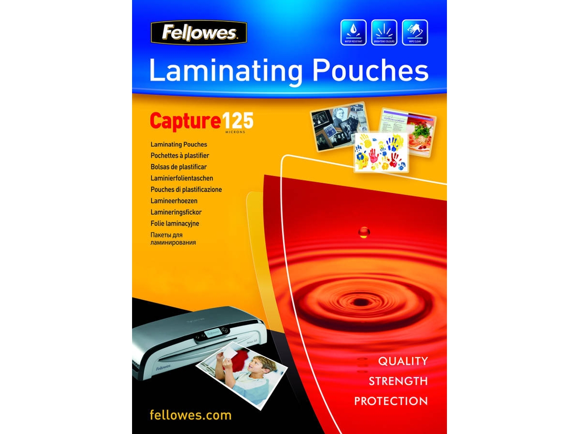 Bolsas de Plastificação FELLOWES 5307407 Transparente (100 un - A4)