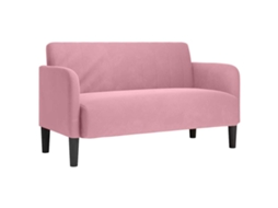 Loveseat Sofa, Loveseat Sofas Vidaxl Cor-de-rosa Veludo (n/a)