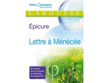 Livro Lettre a Menecee de Epicure (Francês)