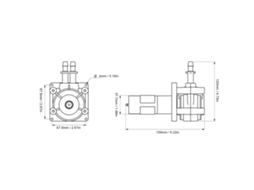 Bomba manual elétrica (transferência de água, irrigação)
