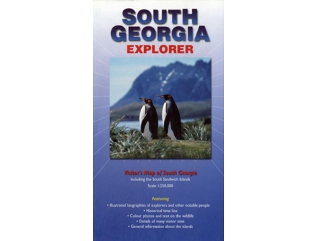 Livro South Georgia Explorer de Nigel Sitwell (Inglês)