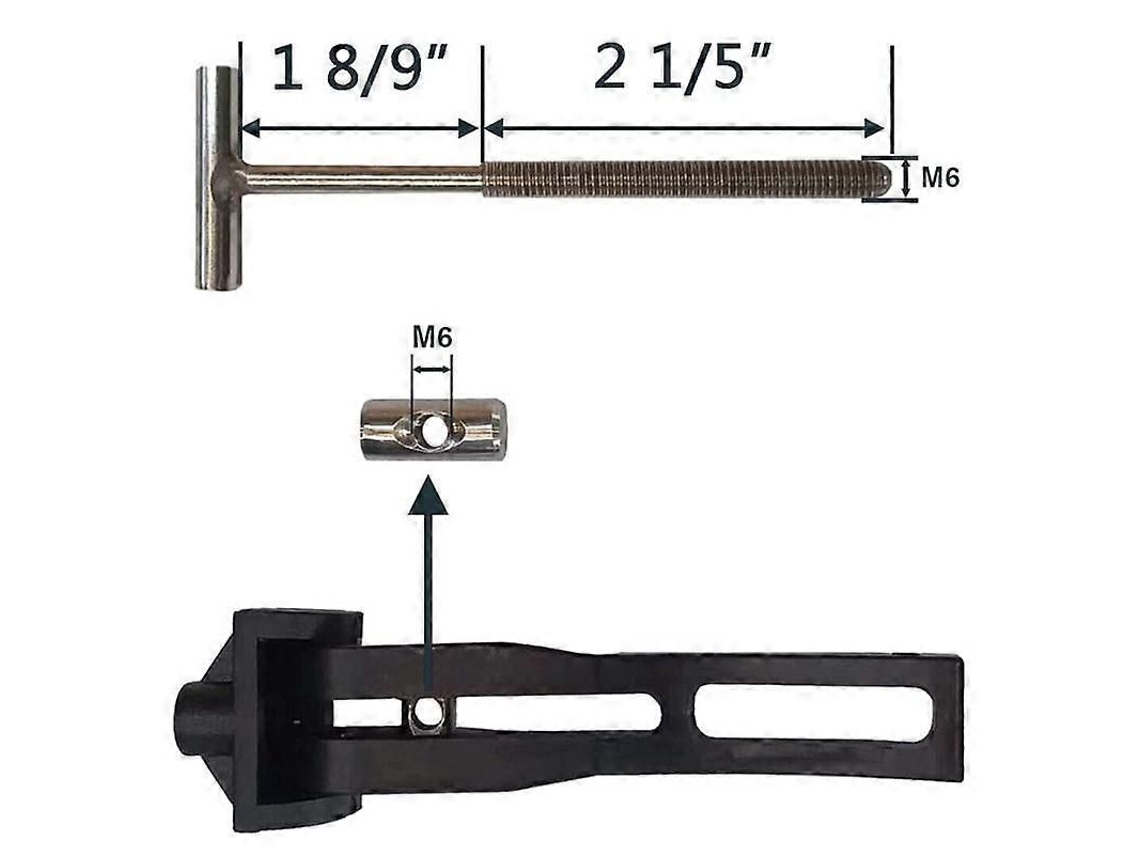 Kit Universal De Fixação Para Capota Rígida De Picape