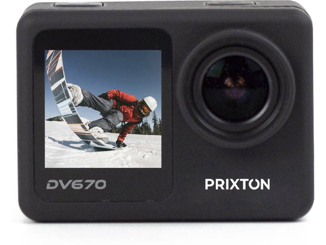 Action Cam PRIXTON 4K DV670 (Outlet Grade A - 20 MP - Wi-Fi)