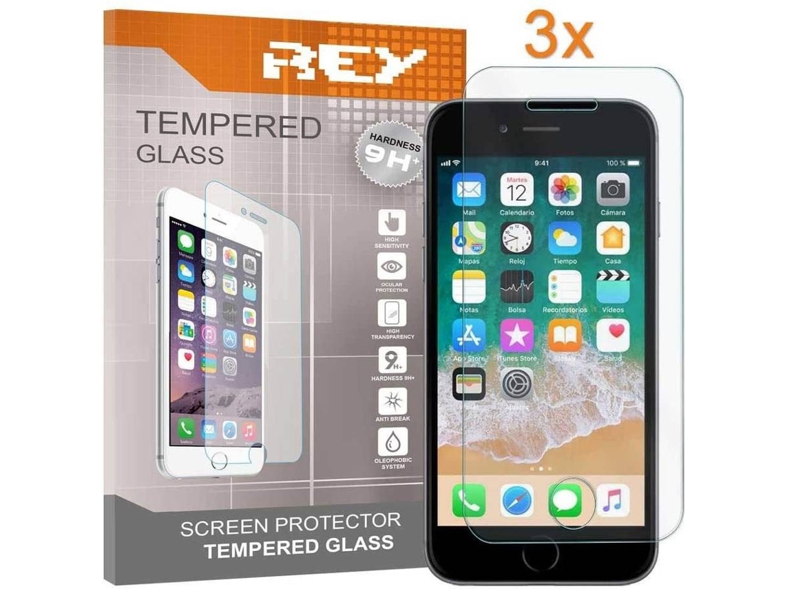 Película De Ecrã Vidro Temperado Para Iphone 6 Plus Elysve