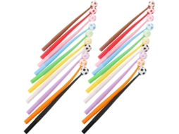 Conjunto De 20 Canetas Rollerball Em Gel Com Cabeças Jogador Futebol