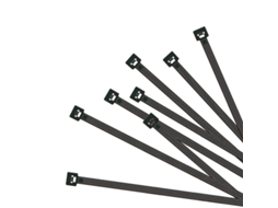 Abraçadeiras De Nylon 450x9mm, 50 Unidades, Pretas