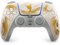 Comando DualSense PS5 Ghost of Yōtei Edição Limitada Gold  (Outlet Grade A )