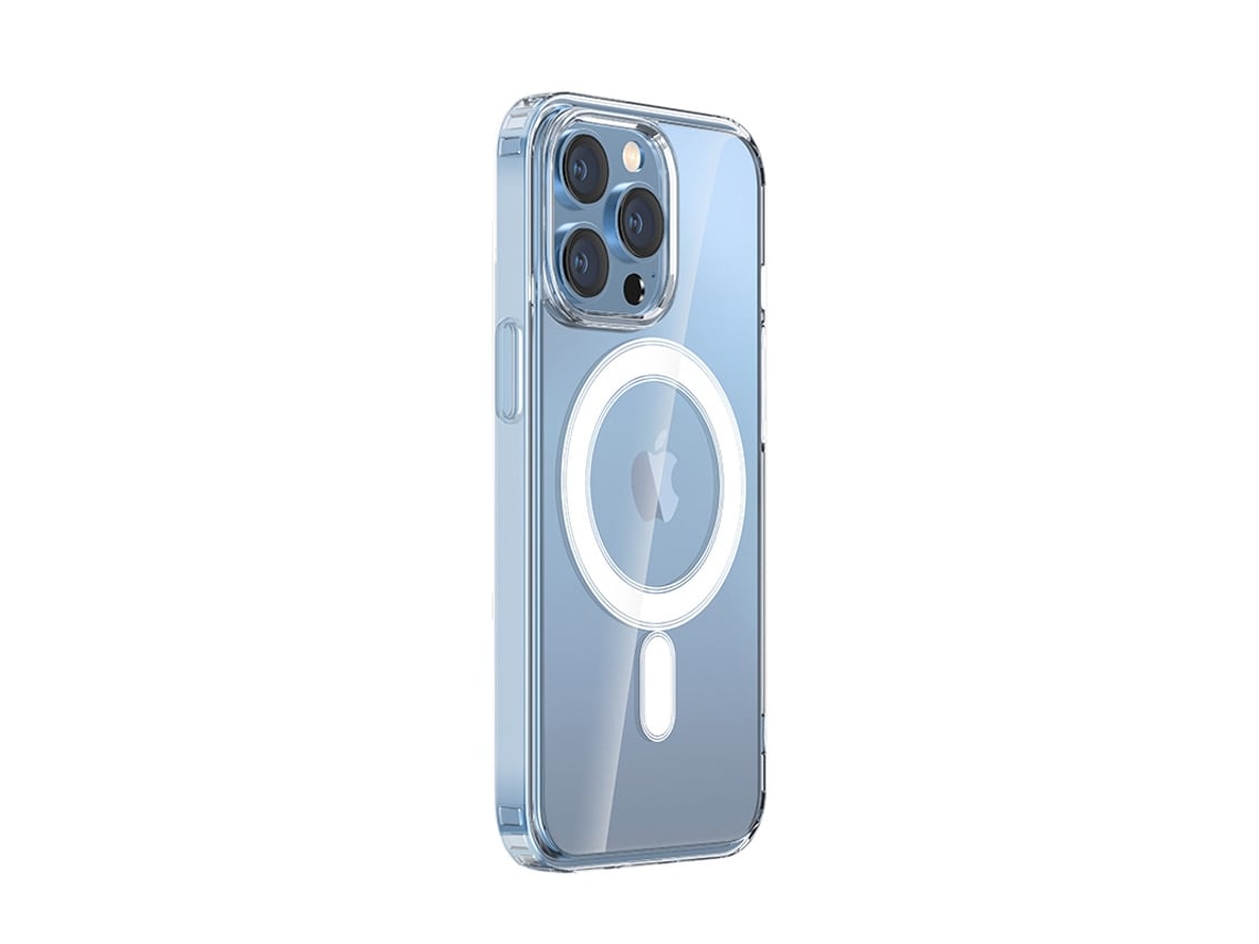 Capa Magnética Para Celular, Transparente, Em Acrílico, Rígida E Completa.capa Magnética (com Caixa) - Iphone 14