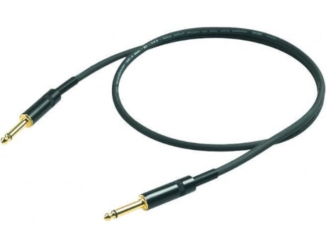 Cabo de Áudio PROEL (Jack 6.3mm - 3 m - Preto)