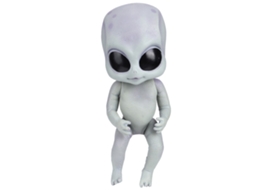 Boneco alienígena de alta realidade para crianças - Presente colecionável para crianças e adultos