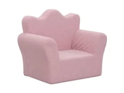 Maison Exclusive - Sofá Infantil Pelúcia Macia Rosa