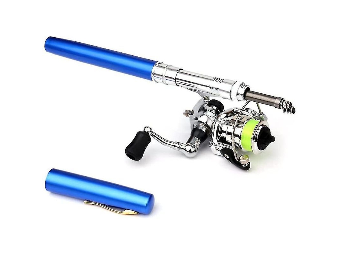 Vara de Pesca Telescópica com Moinho, 100cm