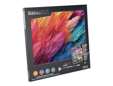 Pintura diamante de penas coloridas (números) 96584 Nicep25