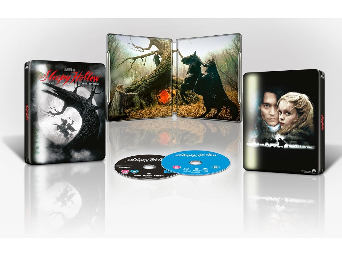 Sleepy Hollow  (1999) (Steelbook) (4K Ultra HD)