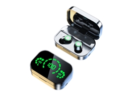 Auriculares Inalámbricos Bluetooth 5.3 de Baja Latencia para Juegos Y Deportes Con Cancelación de Ruido Y Estuche de Carga.