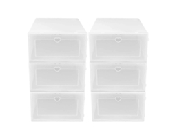 Caixas De Armazenamento De Sapatos Transparentes Com Gavetas Dobráveis Olysi Shop