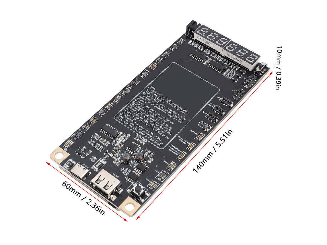 Laxiscreed Placa De Deteção De Ativação De Carga Para Bateria Do Iphone 15 Pro Max 5g