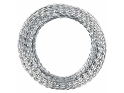 Vidaxl Rolo De Arame Farpado Bto-22 Concertina Aço Galvanizado 100 M