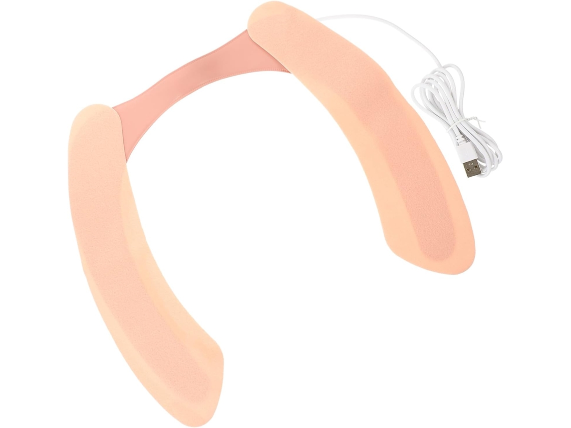 Capa De Assento De Vaso Sanitário Calefactada Dc5v 10w Rosa