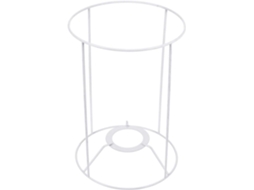 Estrutura de Abajur em Folha de Flandres Estilo Retrô, com Design de Gaiola para Projetos Diy Simples e Fáceis. SFUSHOS