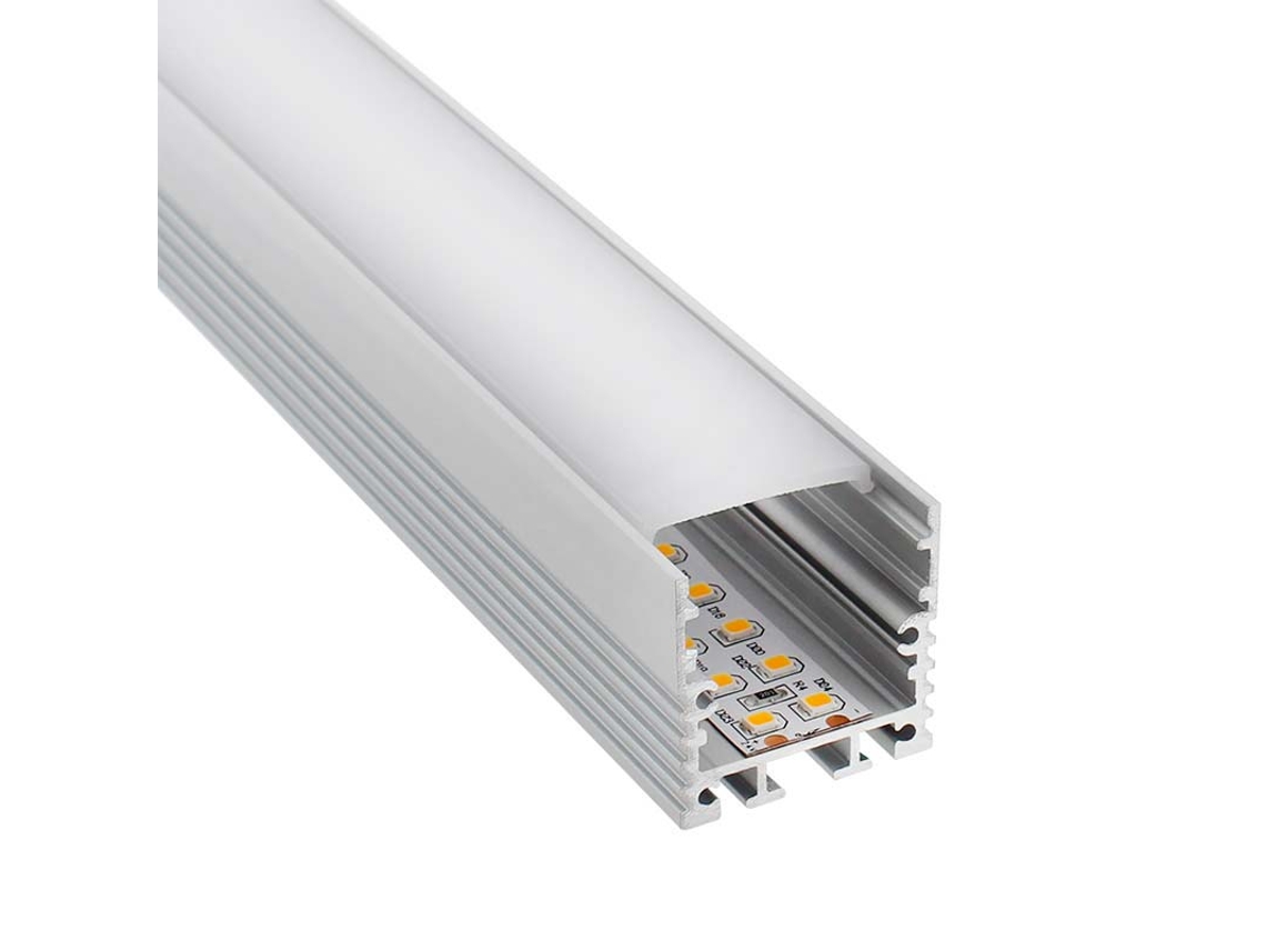 Perfil Aluminio Vart Suspend Para Fitas Led Metro LEDBOX
