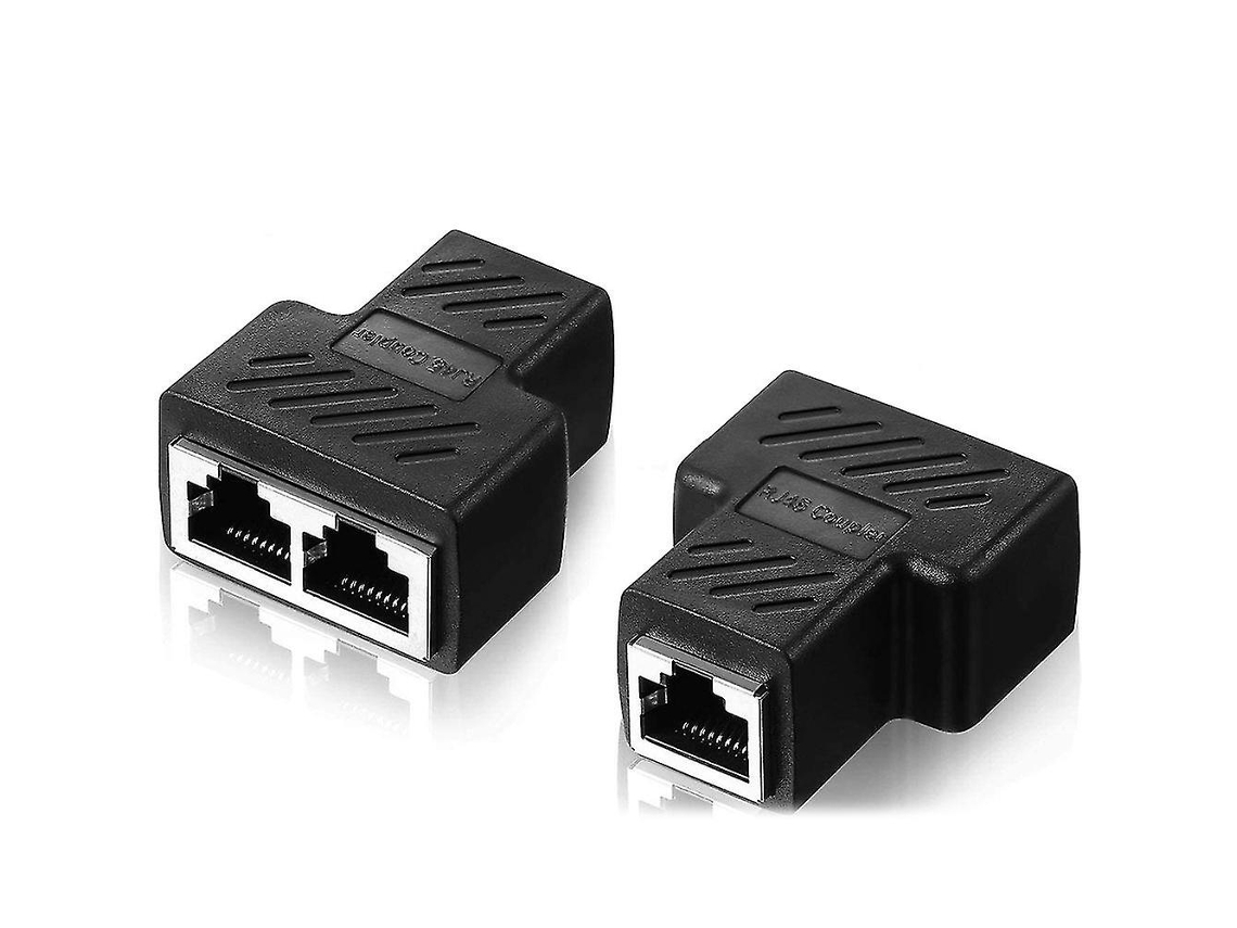 Divisor De Tomada Telefônica, Divisor De Linha Telefônica Rj11 1 Fêmea Para 2 Fêmeas Brilvibera