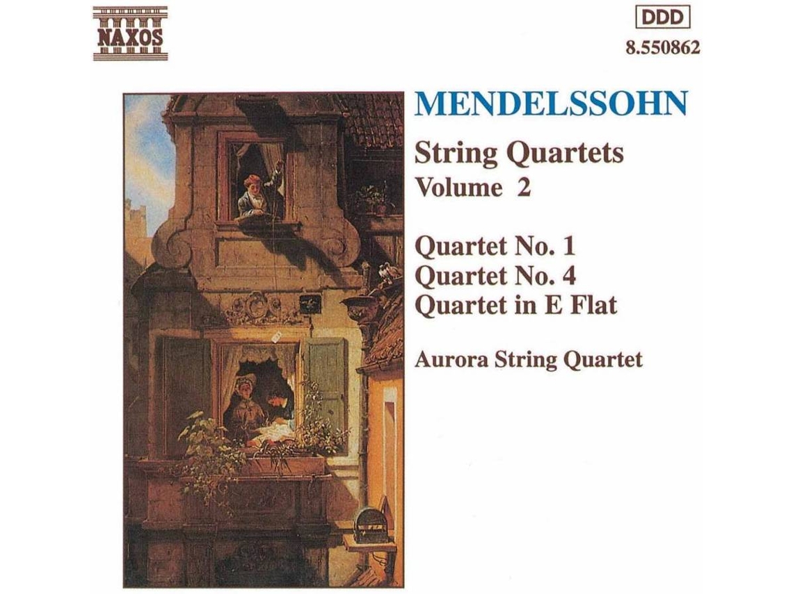 CD Aurora Quartett - Streichquart.op.12+op.44,2/+ (1CD)
