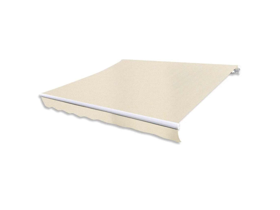 Awning, Awnings Vidaxl Creme Tecido (n/a)