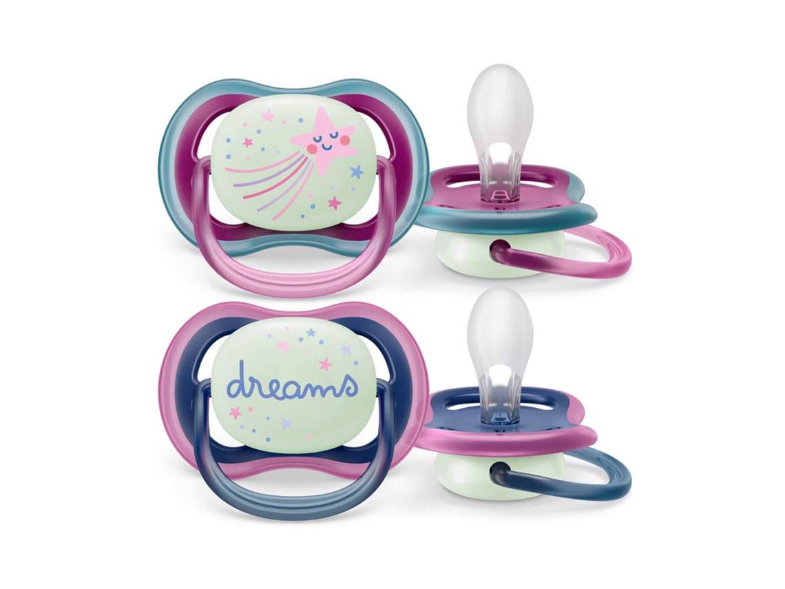 Chucha Ultra Air Night 6-18M Rosa PHILIPS
